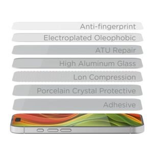 Mobile Origin Orange Screen Guard papildomas apsauginis stiklas aplikatoriui (aplikatoriaus komplekte nėra) Apple iPhone 11/XR - Image 11