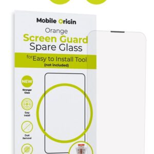 Mobile Origin Orange Screen Guard papildomas apsauginis stiklas aplikatoriui (aplikatoriaus komplekte nėra) Apple iPhone 12 Pro/12