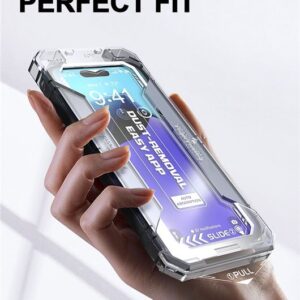 Mobile Origin geltonos spalvos Screen Guard Apple iPhone 15 Pro Max su Easy Aplikatoriumi - Image 11