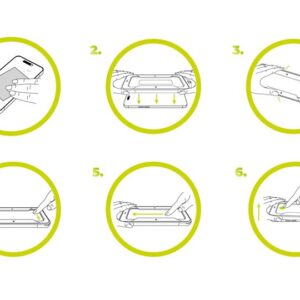 Mobile Origin Screen Guard su Easy Aplikatoriumi, Apple iPhone 17 - Image 2