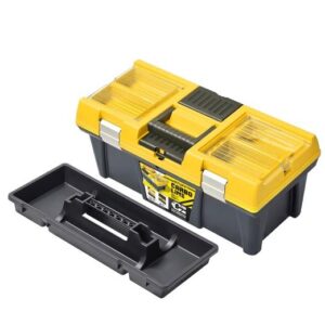 PATROL ĮRANKIŲ DĖŽĖ STUFF 20" PROFI CARBO geltonas dangtis, 525 x 256 x 246mm