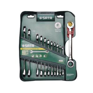 SATA RAKTŲ KOMPLEKTAS, DVIPUSIS REKETINIS, 12 vnt.