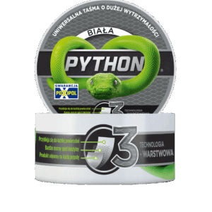 UNIVERSALI JUOSTA PYTHON 48mm x 9m BALTA.......