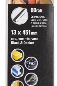STANLEY BEZGALINĖS ŠLIFAVIMO JUOSTOS 13mm x 451mm P 40 /3vnt.