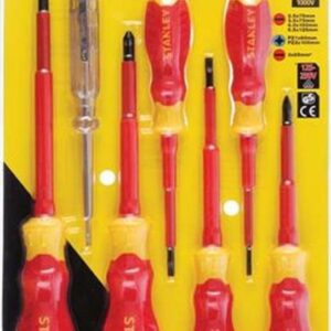 STANLEY ATSUKTUVŲ RINKINYS 7 vnt. VDE /PZ2+SL4+TESTERIS/