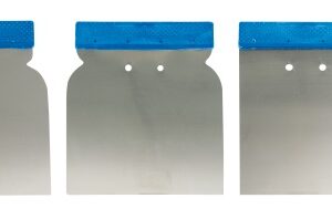 VOREL JAPONIŠKOS GLAISTYKLĖS IŠ NERŪDIJANČIO PLIENO, 4 vnt. 50, 80, 100, 120 mm.