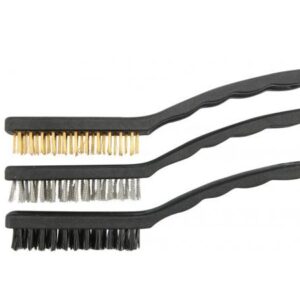 VOREL ŠEPEČIAI 3VNT.VARIS-PLIENAS-NAILONAS 17CM