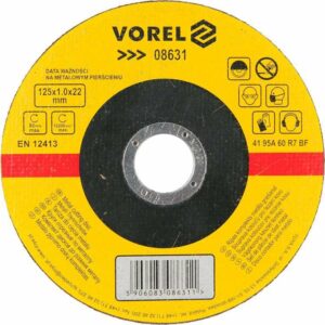 VOREL PJOVIMO DISKAS MET.125*1,0mm