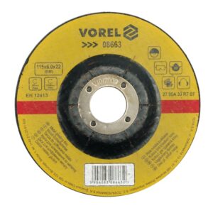 VOREL METALO ŠLIFAVIMO DISKAS 125*6,8