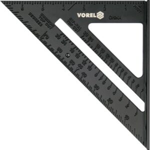 VOREL ALIUMININIS KAMPAS SU ATRAMA 250mm - Image 1