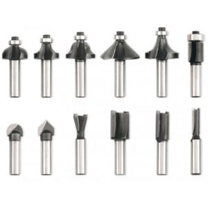 VOREL FORMINIAI FREZAI 12vnt KOTAS 8mm