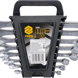 VOREL Kombinuotas veržliaraktis 8vnt.(6-22) CV