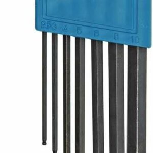 VOREL šešiakampių raktų rinkinys su rutuline galvute, 7 vnt. 2,5-10 mm