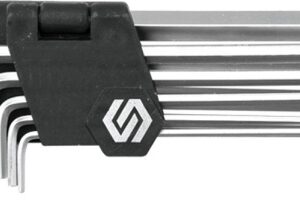 VOREL šešiakampių raktų rinkinys 9 vnt. CrV su rutuline galvute 2,5-10mm