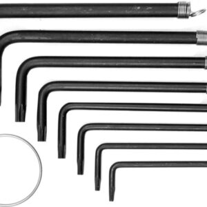 VOREL TORX 8 vnt. T10-T40