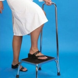 PDS CARE vonios laiptelis su turėklu, neslystantis, 150 kg - Image 2