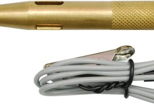 VOREL AUTOMOBILINIS ĮTAMPOS TIKRINIMO PRIETAISAS 110mm 6-24V MET. - Image 1
