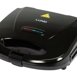 LUND SUMUŠTINIŲ KEPTUVĖ 750W, GRILIO PLOKŠTĖ, JUODA