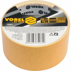 VOREL DVIPUSĖ JUOSTA KILIMINEI DANGAI 50mm*10m