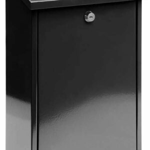 VOREL PAŠTO DĖŽUTĖ 400x250x100mm JUODA