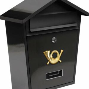 VOREL PAŠTO DĖŽUTĖ 380x320x105mm JUODA