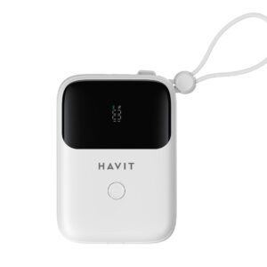 Havit PB5215 10000 mAh maitinimo bankas Balta