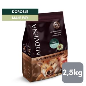 ADDVENA Boosted by superfoods Adult Small Beef - sausas maistas šunims - 2,5kg - Image 2