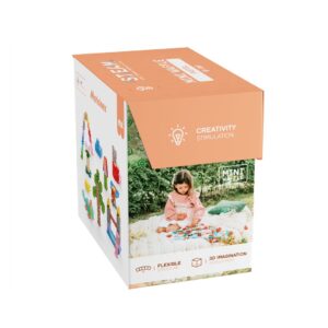 MARIOINEX Mini vaflių pastelinės statybinės kaladėlės, 300 vnt. - Image 3