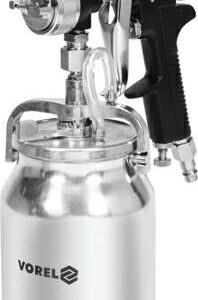 VOREL PURŠKIMO PISTOLETAS HVLP 1000ml APATINIS BAKELIS