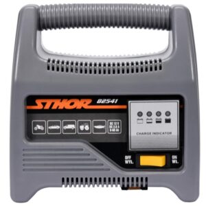 STHOR AUTOMOBILINIS ĮKROVIKLIS 12V 4A 60Ah LED