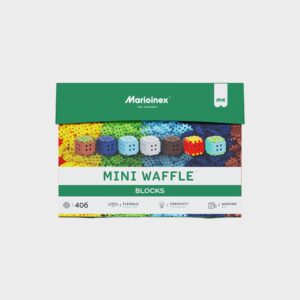„Marioinex Mini Waffle“ konstruktoriaus kaladėlės, 406 elementų - Image 2