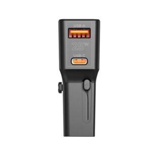 Mobile Origin Travel adapter 25W, EU/US/UK/AU, juodos spalvos - Image 8