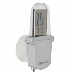 ELEKTRONINIS TERMOMETRAS SU PRISIURBIAMU LAIKIKLIU - Image 1