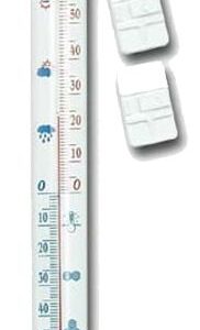 LAUKO TERMOMETRAS 19,5cm BALTAS