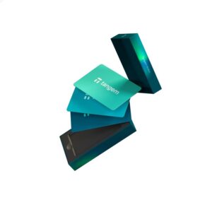 Tangem Wallet - 3-card set, Electric Sea - Image 2