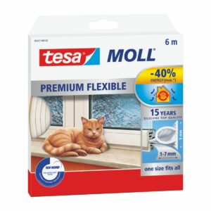 TESA SILIKONINIS SANDARIKLIS 6m BALTAS