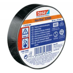 TESA IZOLIACINĖ JUOSTA JUODA 19mm x 20m 7000V