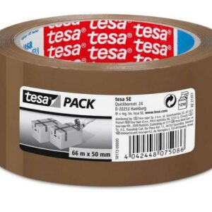 TESA PAKAVIMO JUOSTA STANDARD 66m x 48mm RUDA