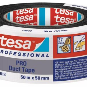 TESA REMONTO JUOSTA JUODA 50m x 50mm