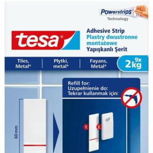 TESA MONTAVIMO JUOSTELĖS PLYTELĖMS 2KG