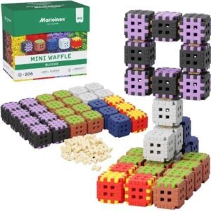 „Marioinex Mini Waffle“ konstruktoriaus kaladėlės, 206 elementų - Image 2