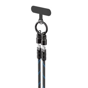 Havit CB6340 - Įkrovimo laidas, 1,2 m (juodas/mėlynas) - Image 2