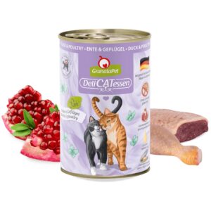 GRANATAPET DeliCATessen Duck and poultry - šlapias kačių maistas - 400g - Image 2