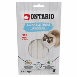 Ontario Laižomas skanėstas Tunas + Lašiša 5x14g