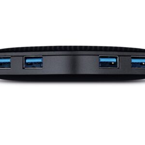 TP-Link UH400 sąsajos šakotuvas USB 3.2 Gen 1 (3.1 Gen 1) Type-A 5000 Mbit/ai Juoda - Image 2