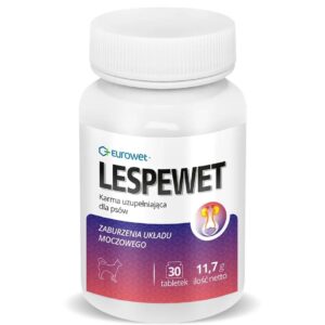 EUROWET Lespewet - papildai šunims - 30 tablečių