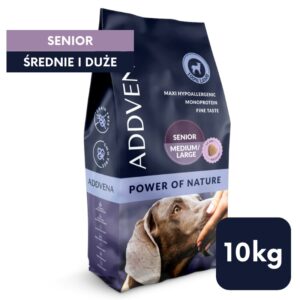 ADDVENA Power of Nature Senior Medium/Large Lamb - sausas maistas šunims - 10kg