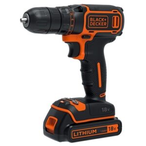 Black & Decker BDCDC18-QW grąžtas 650 RPM Juoda, Oranžinė