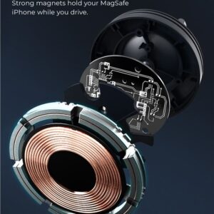 iOttie Velox Mini MagSafe Magnetic Wireless Air Vent Mount - Image 15