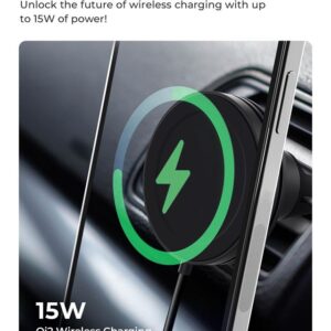 iOttie Velox MagSafe Qi2 Wireless Air Vent Mount - Image 2